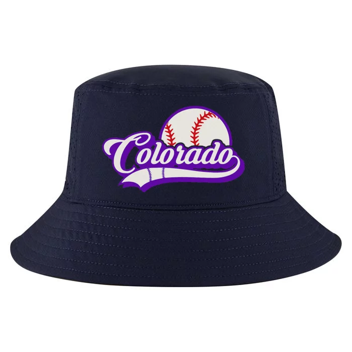 Baseball American Lover Colorado Baseball Cool Comfort Performance Bucket Hat