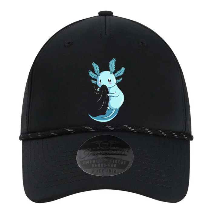 Blue Axolotl Lovers Amphibian Performance The Dyno Cap