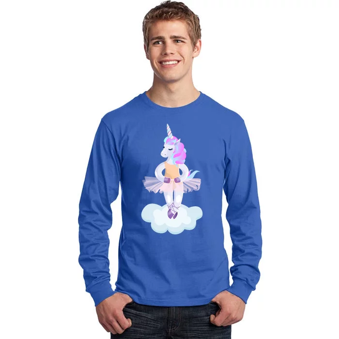 Ballet Dancer Unicorn Tall Long Sleeve T-Shirt