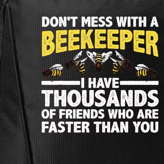 Beekeeper Art Men Women Beekeeping Honeybee Beehive Lover City Backpack