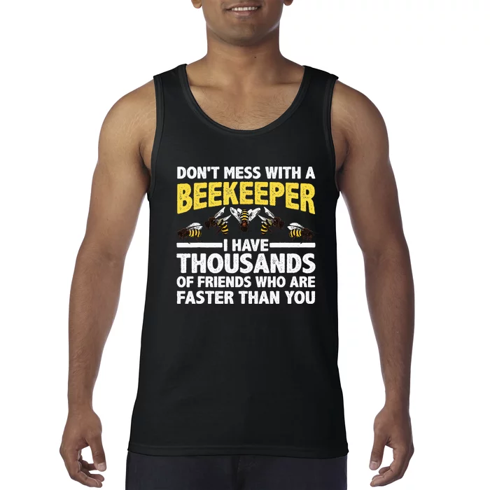 Beekeeper Art Men Women Beekeeping Honeybee Beehive Lover Tank Top