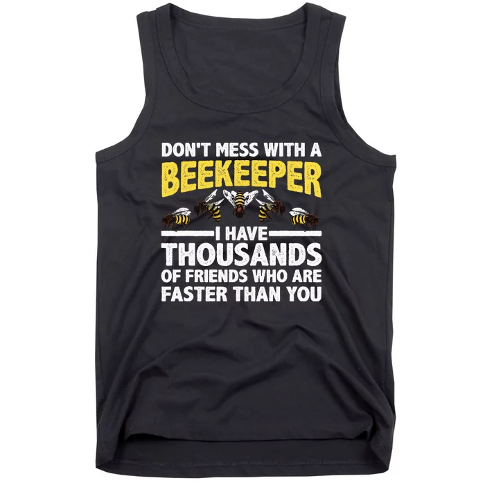 Beekeeper Art Men Women Beekeeping Honeybee Beehive Lover Tank Top