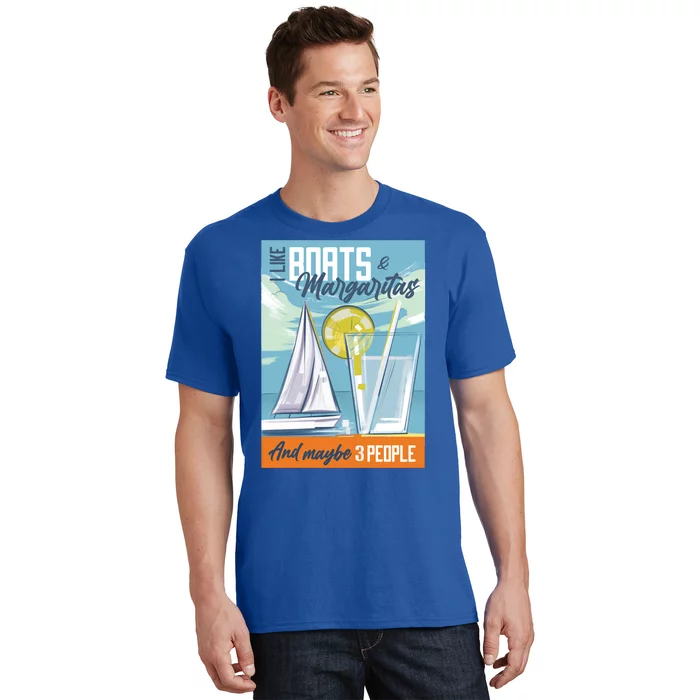 Boats And Margaritas Funny T-Shirt