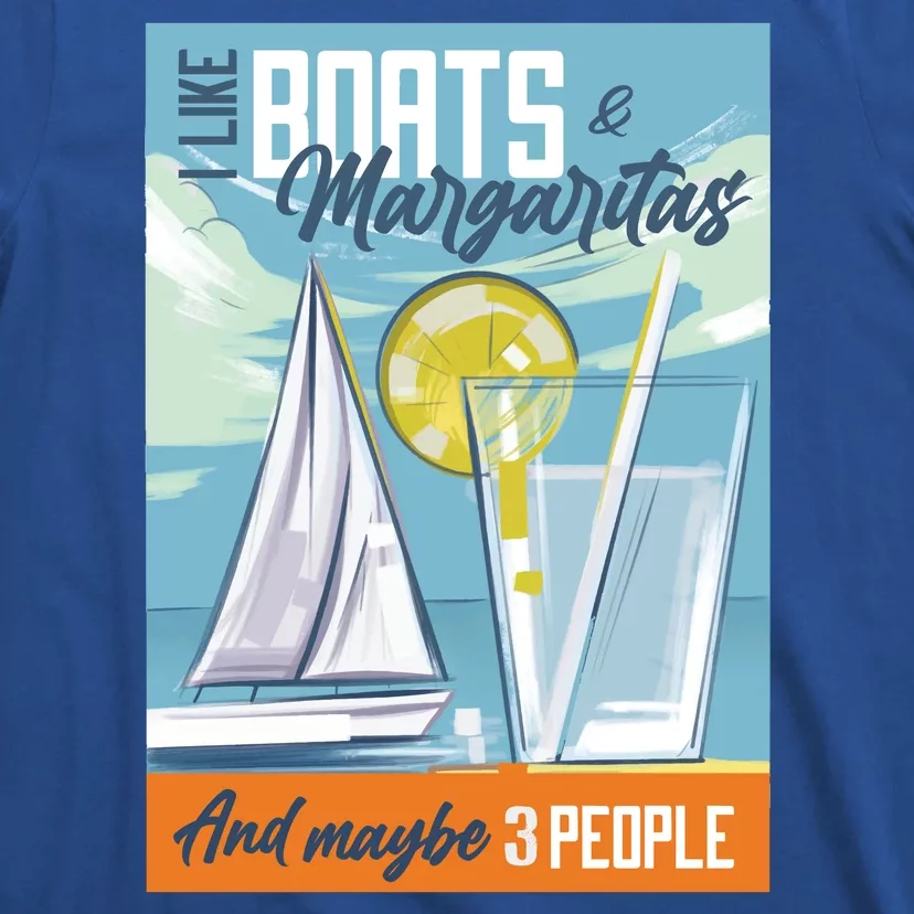 Boats And Margaritas Funny T-Shirt