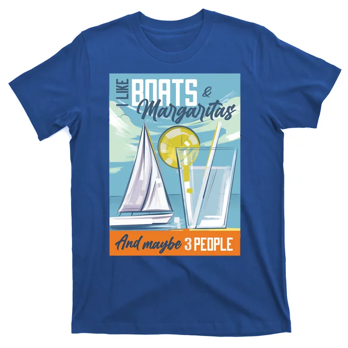 Boats And Margaritas Funny T-Shirt