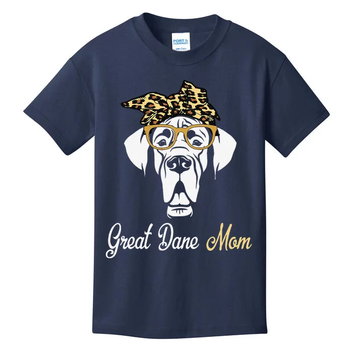 Birthday And Mother's Day GiftGreat Dane Mom Kids T-Shirt