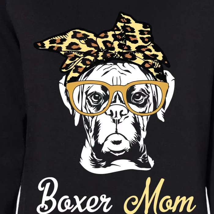 Birthday And Mothers Day Gift Boxer Mom Womens California Wash Sweatshirt