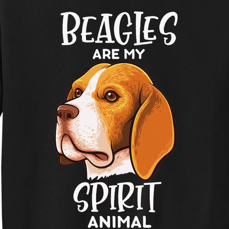 Beagle Are My Spirit Animal Dog Clothes Outfit Gift Beagle Sweatshirt