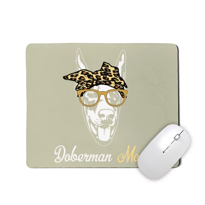 Birthday And Mothers Day GiftDoberman Mom Mousepad