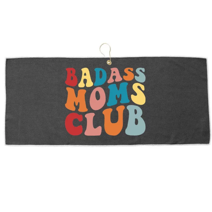 Bad Ass Moms Club Apparel Large Microfiber Waffle Golf Towel