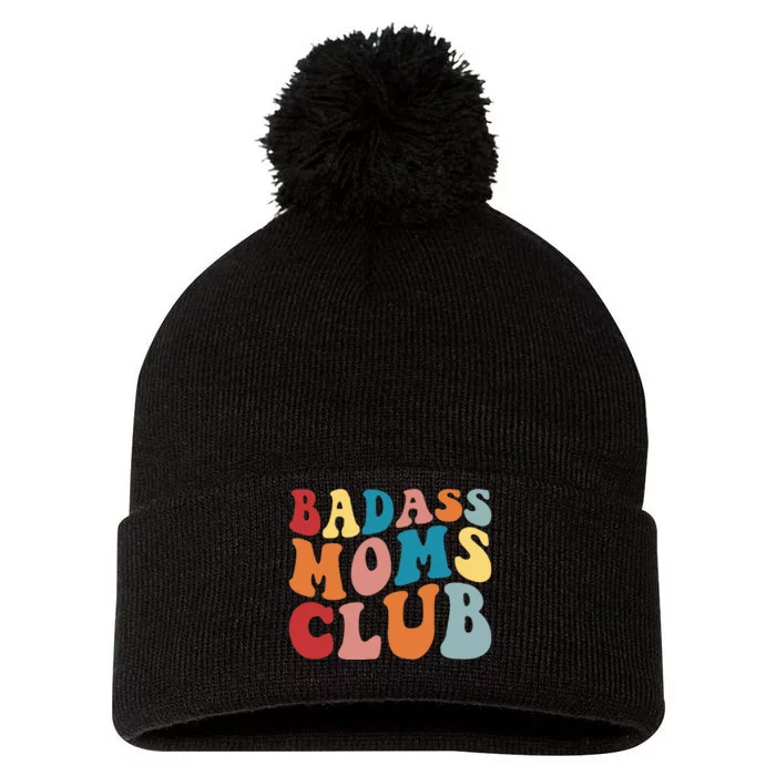 Bad Ass Moms Club Apparel Pom Pom 12in Knit Beanie