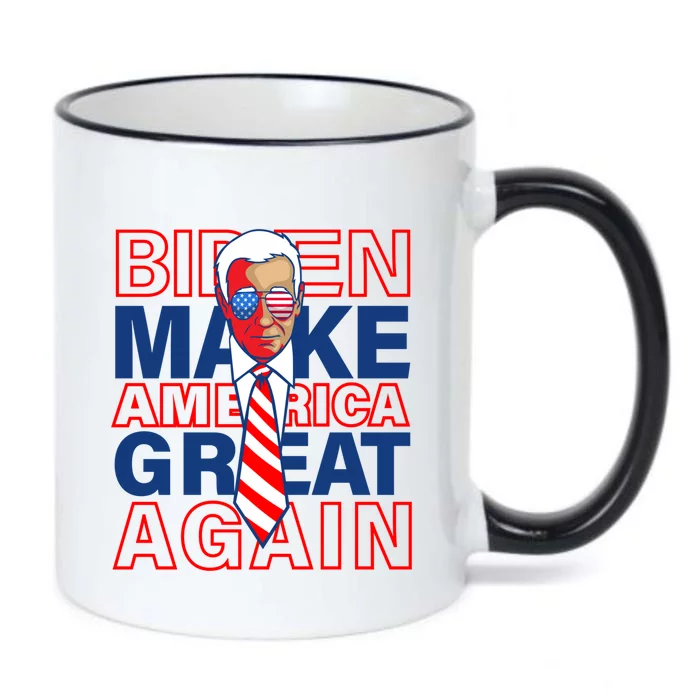 Biden America Make It Great Again Joe Biden 2020 Funny Gift Black Color Changing Mug