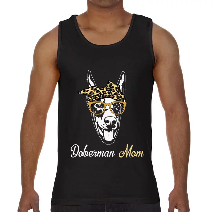 Birthday and Mother's day Gift Doberman Mom Comfort Colors® Tank Top