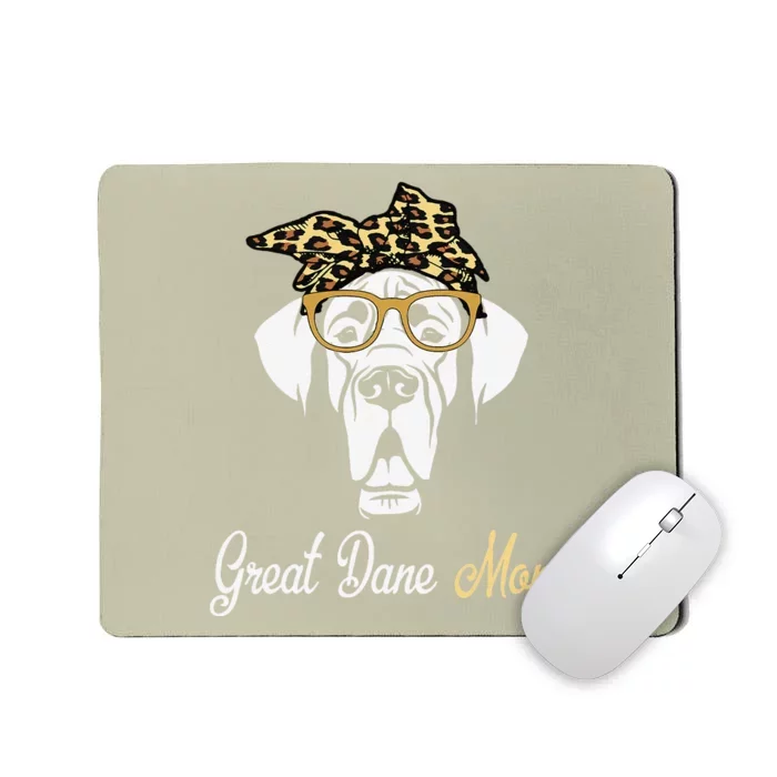 Birthday And Mother's Day GiftGreat Dane Mom Mousepad