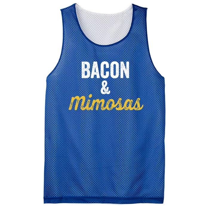 Bacon And Mimosas Meat Mimosa Lover Brunch Day Ing Gift Mesh Reversible Basketball Jersey Tank