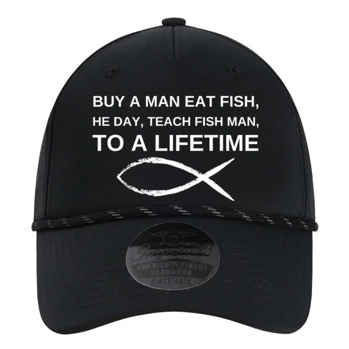 Buy A Man Eat Fish He Day Teach Fish Man To A Lifetime Performance The Dyno Cap