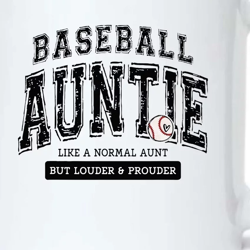 Baseball Auntie Matching Aunt Loud Proud Family Player Game Black Color Changing Mug