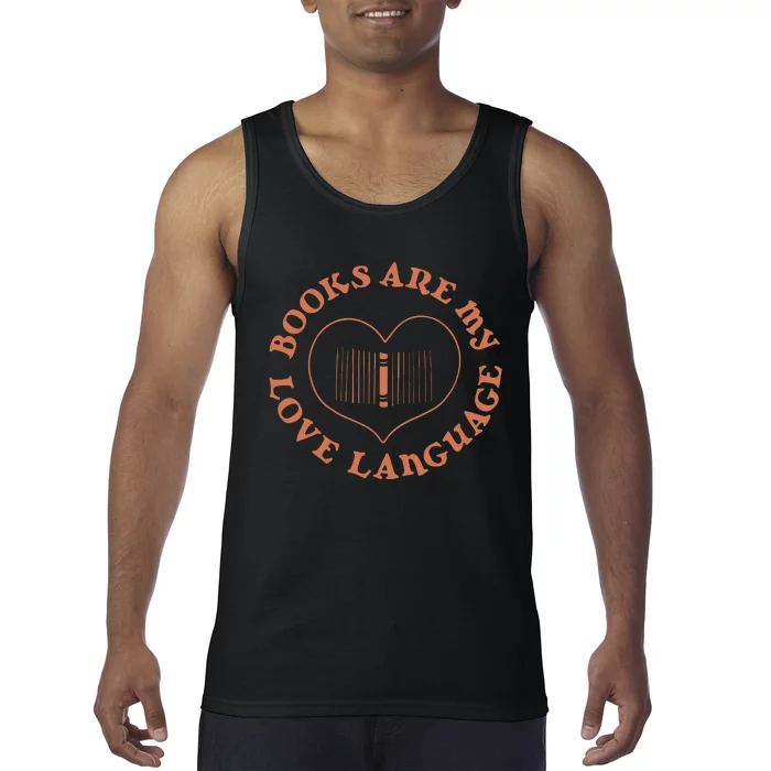 Books Are My Love Language Tank Top