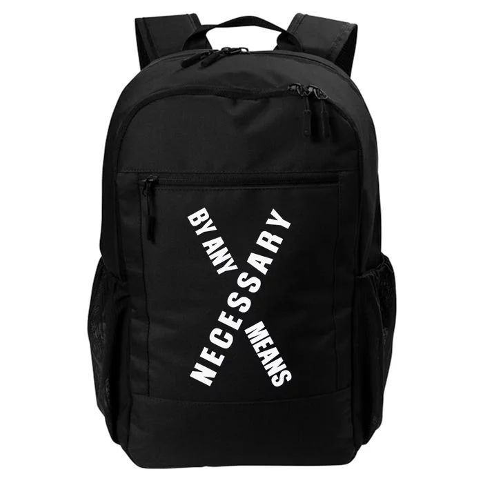 By Any Means Malcolm Black History Month Daily Commute Backpack