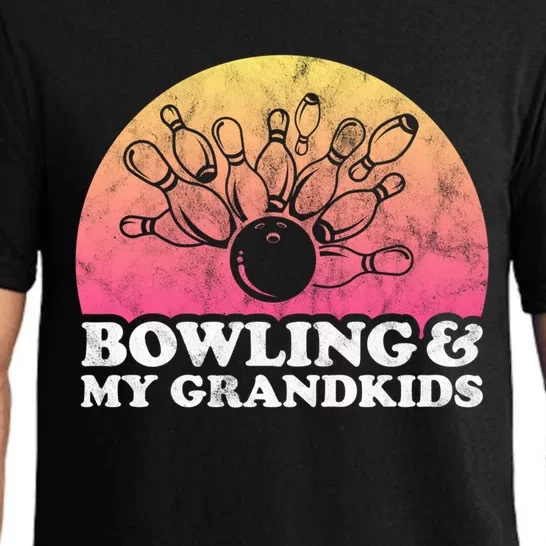 Bowling And My Grand Cute Gift Pajama Set