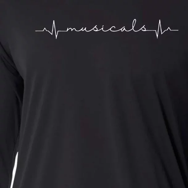 Broadway Actress Musical Theater Actor Heartbeat Musical Cooling Performance Long Sleeve Crew