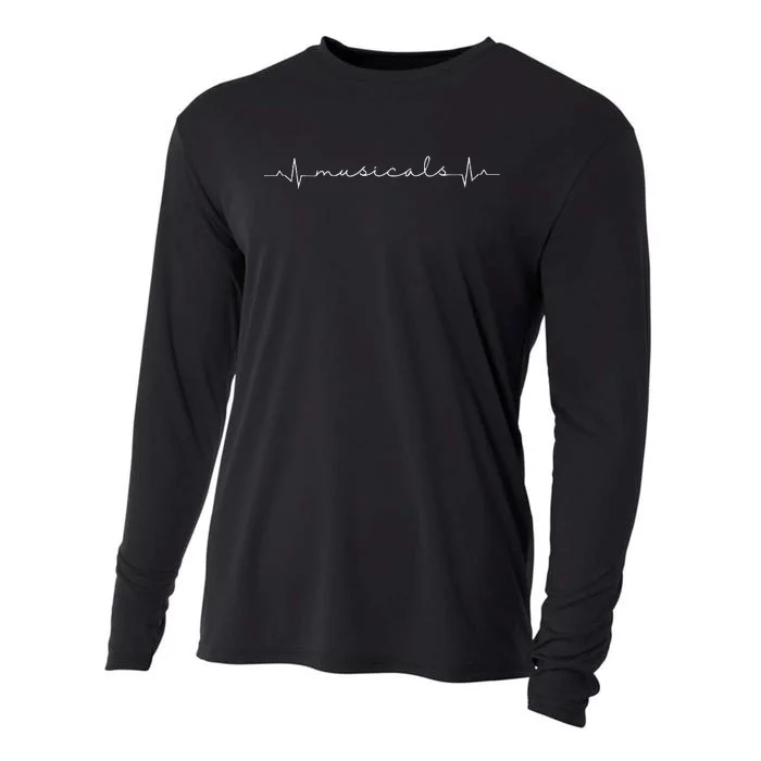 Broadway Actress Musical Theater Actor Heartbeat Musical Cooling Performance Long Sleeve Crew