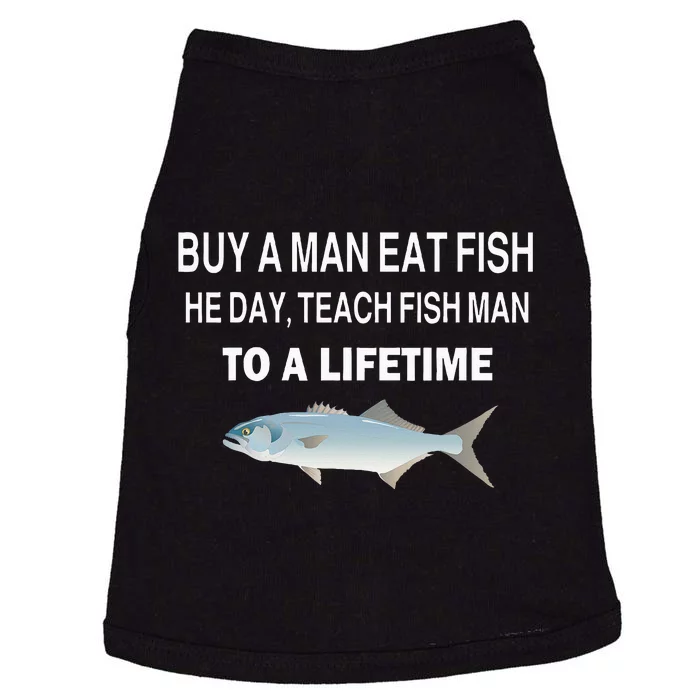 Buy A Man Eat Fish He Day Teach Fish Man To A Lifetime Doggie Tank