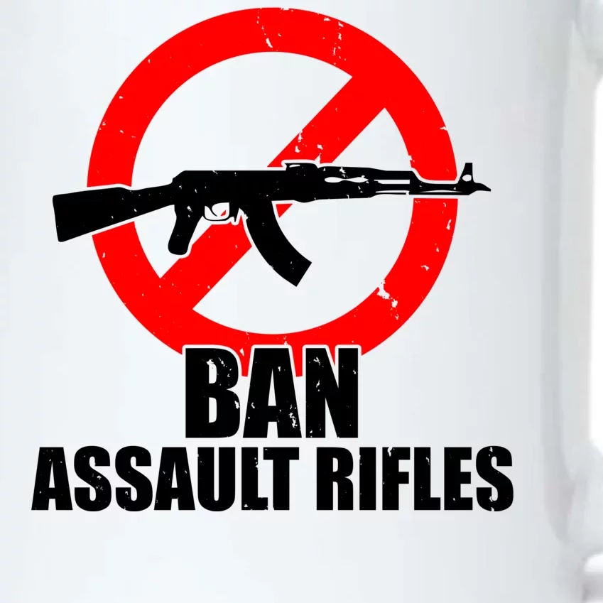 Ban Assault Rifles Gun Control Black Color Changing Mug