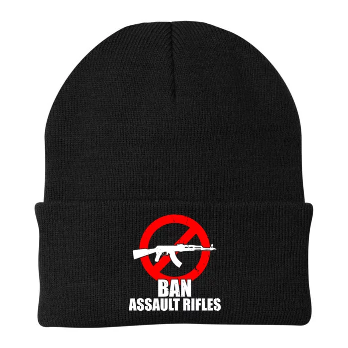 Ban Assault Rifles Gun Control Knit Cap Winter Beanie