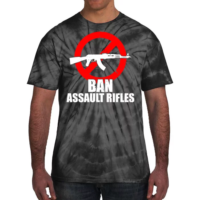 Ban Assault Rifles Gun Control Tie-Dye T-Shirt