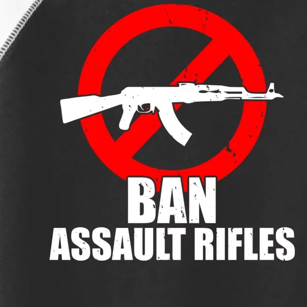 Ban Assault Rifles Gun Control Toddler Fine Jersey T-Shirt