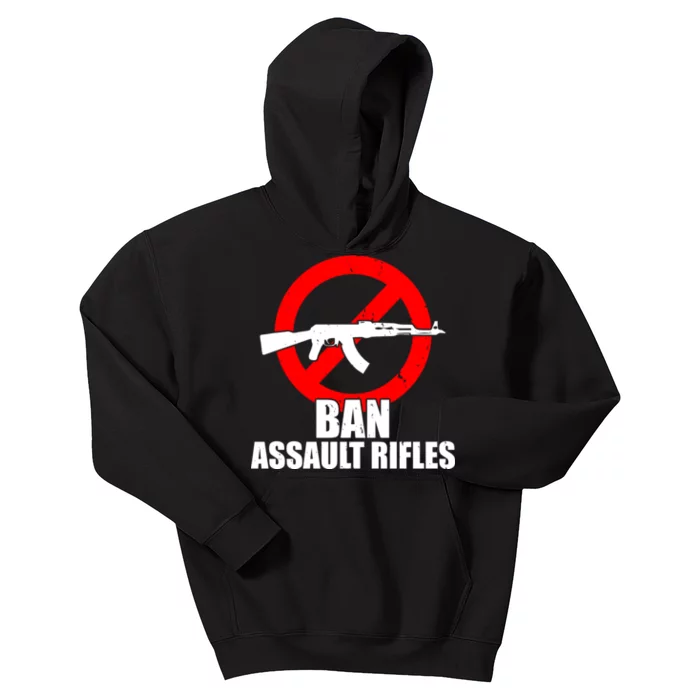 Ban Assault Rifles Gun Control Kids Hoodie