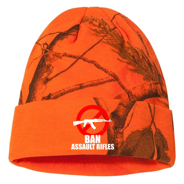 Ban Assault Rifles Gun Control Kati - 12in Camo Beanie