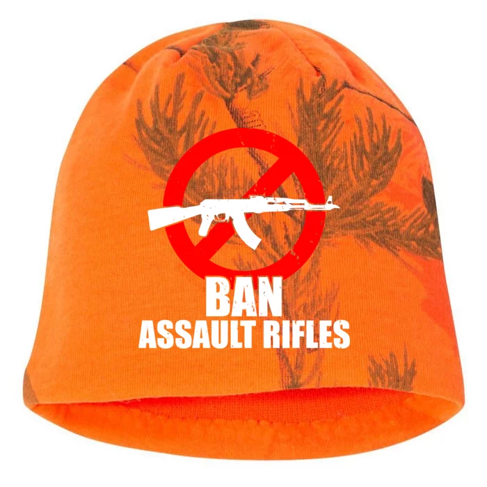 Ban Assault Rifles Gun Control Kati - Camo Knit Beanie