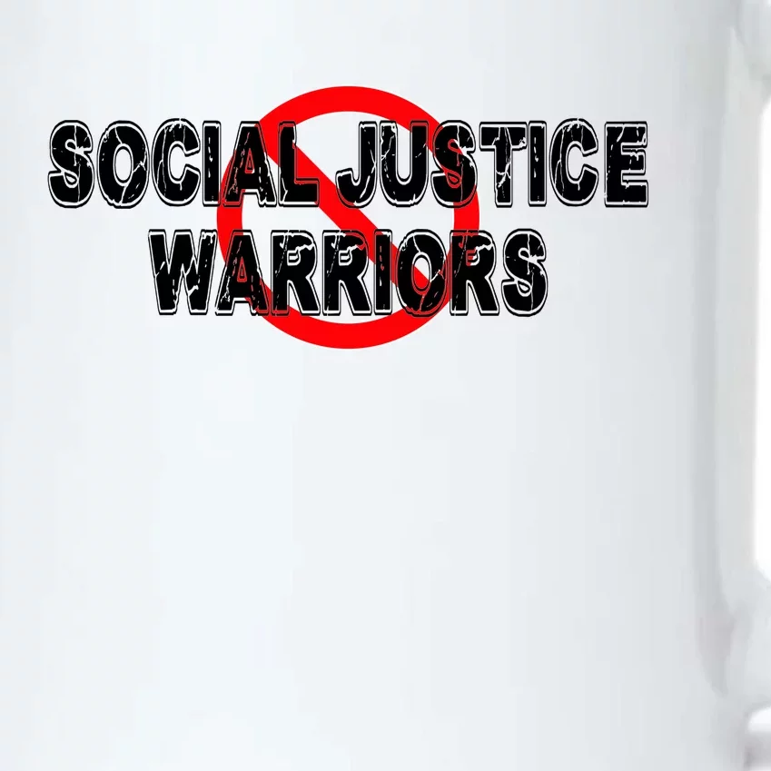 Ban Social Justice Warriors Black Color Changing Mug