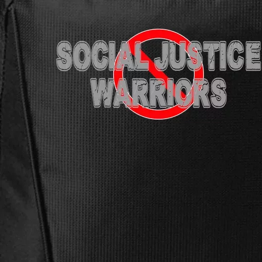 Ban Social Justice Warriors City Backpack