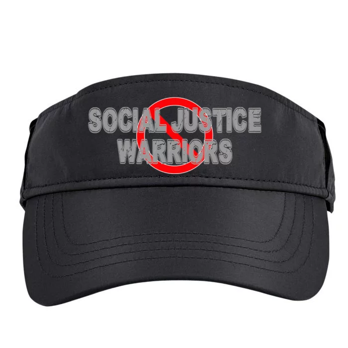 Ban Social Justice Warriors Adult Drive Performance Visor