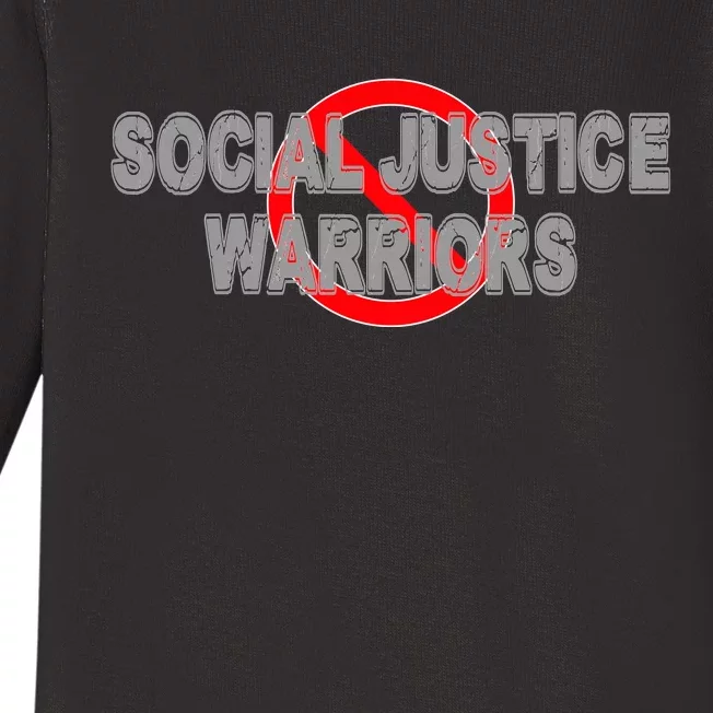 Ban Social Justice Warriors Baby Long Sleeve Bodysuit