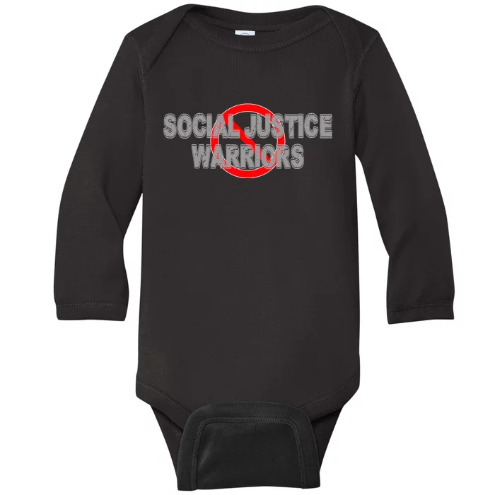 Ban Social Justice Warriors Baby Long Sleeve Bodysuit