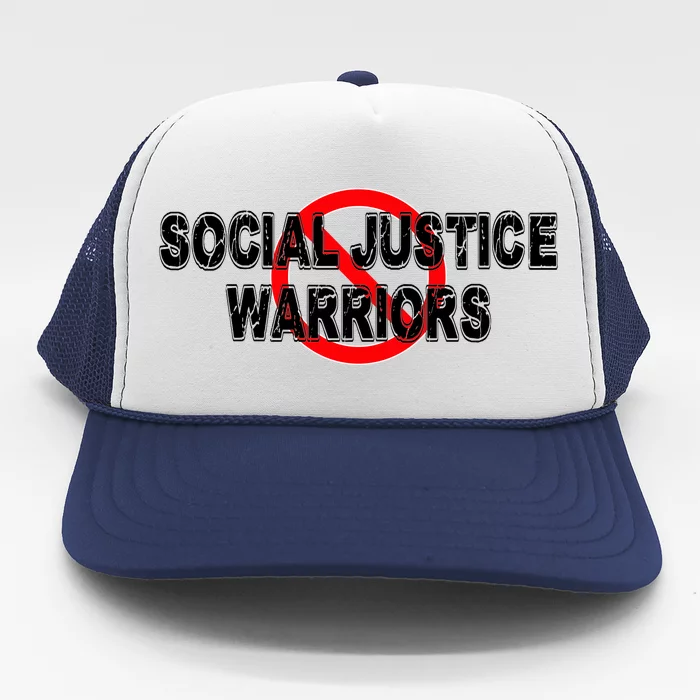 Ban Social Justice Warriors Trucker Hat