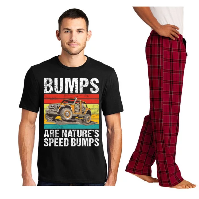 Bumps Are Nature’S Speed Bumps Offroad Gift Pajama Set