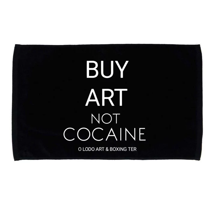 Buy Art Not Cocaine Microfiber Hand Towel