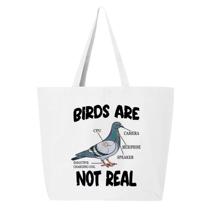 Birds Are Not Real Diagram 25L Jumbo Tote