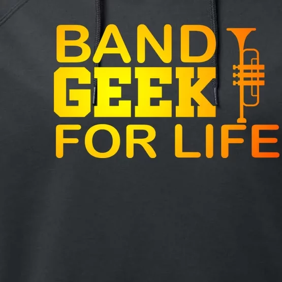 Band Geek For Life Performance Fleece Hoodie