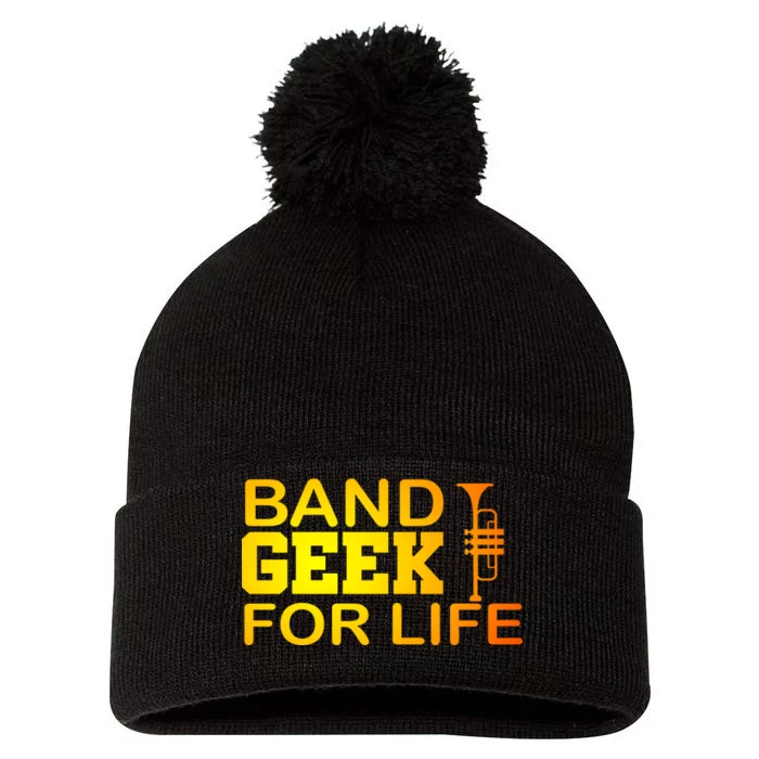 Band Geek For Life Pom Pom 12in Knit Beanie