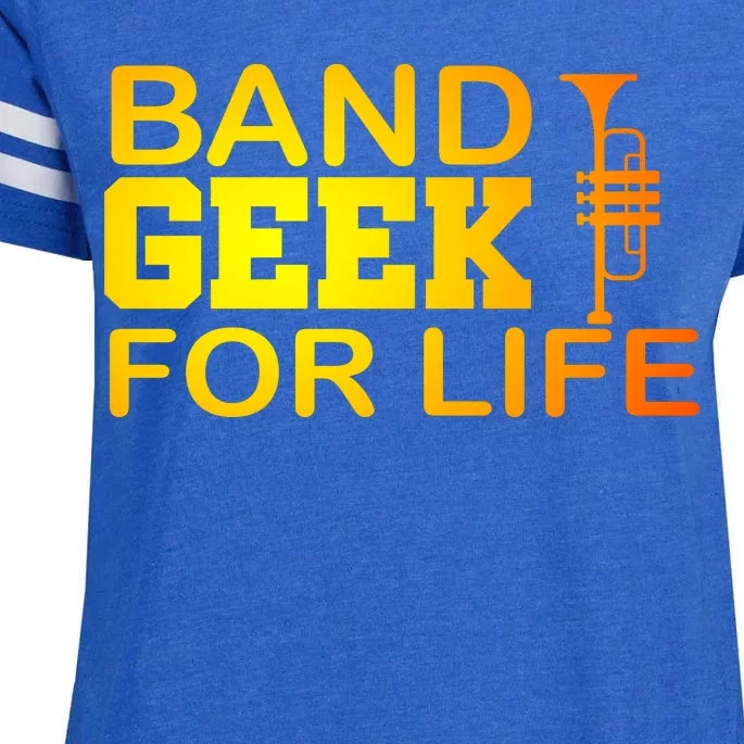 Band Geek For Life Enza Ladies Jersey Football T-Shirt