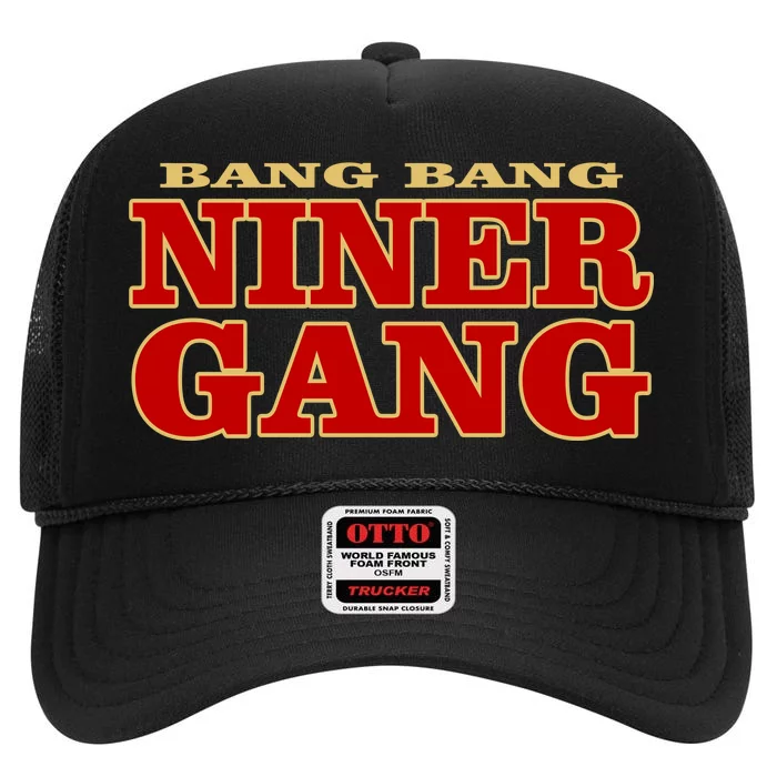 Bang Bang Niner Gang High Crown Mesh Trucker Hat