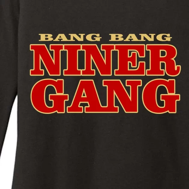 Bang Bang Niner Gang Womens CVC Long Sleeve Shirt