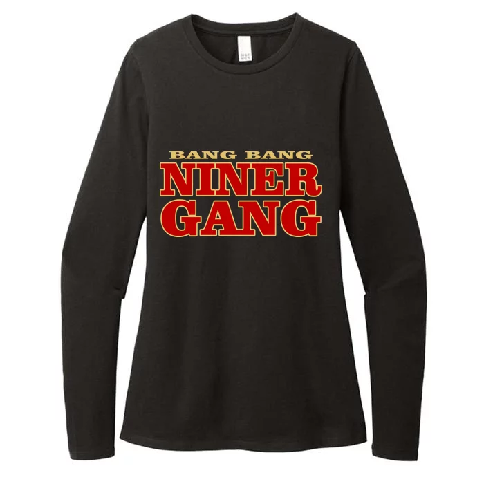 Bang Bang Niner Gang Womens CVC Long Sleeve Shirt