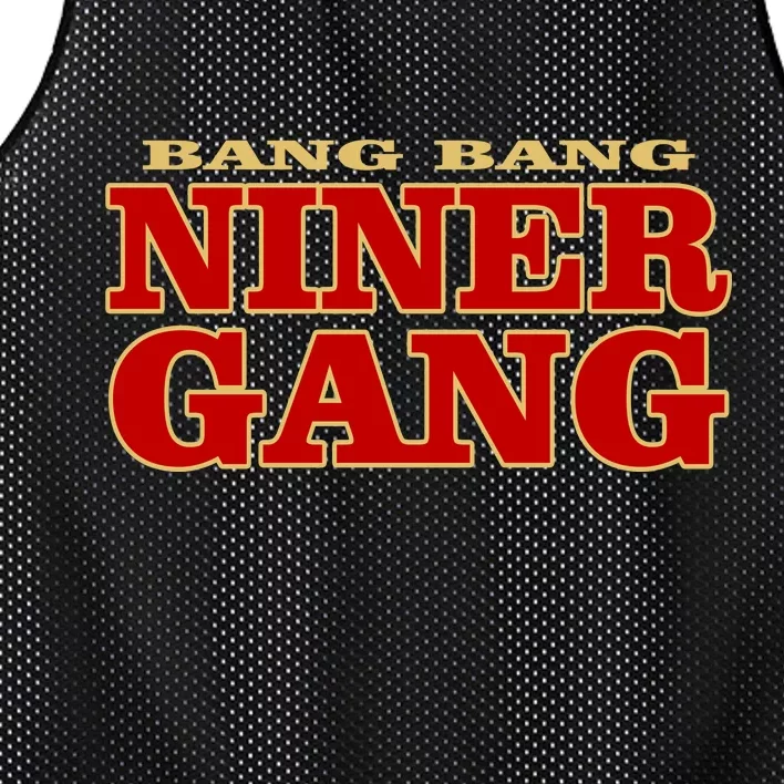 Bang Bang Niner Gang Mesh Reversible Basketball Jersey Tank